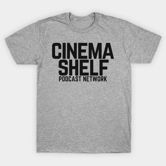 Podcast Network - 1 Color Alternate T-Shirt by CinemaShelf